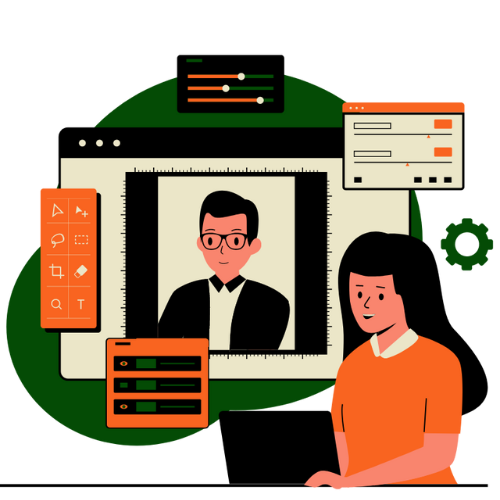 photography editing service icon photography editing service icon